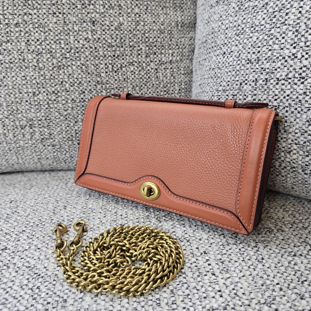 Coach Riley Chain Clutch Bag
